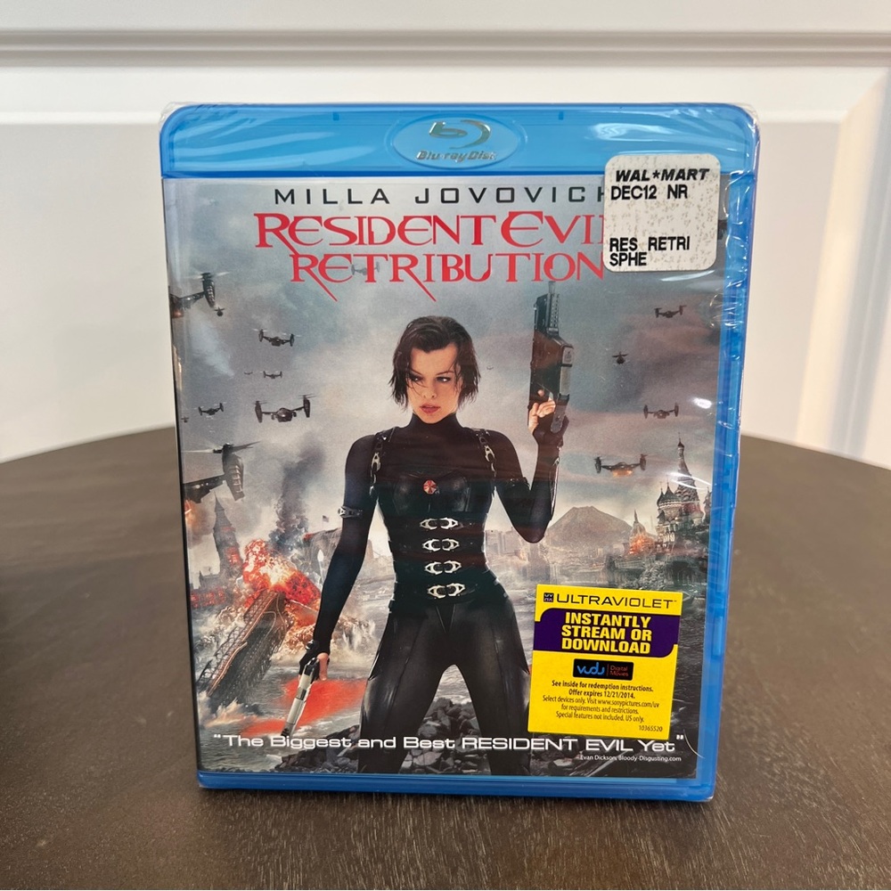 Resident Evil: Retribution Blu-ray